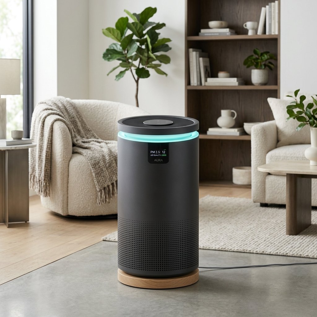 Aura Pure Halo Smart H13 True HEPA Air Purifier